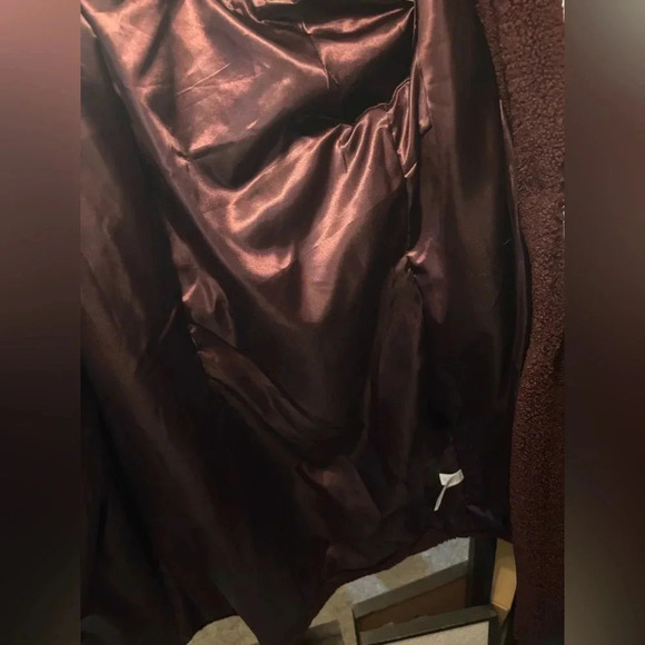 NWOT French Connection teddy Sherpa long walker coat M - Picture 5 of 10